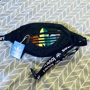 Adidas pride “LOVE UNITES” 🌈 waist bag. New /w tag